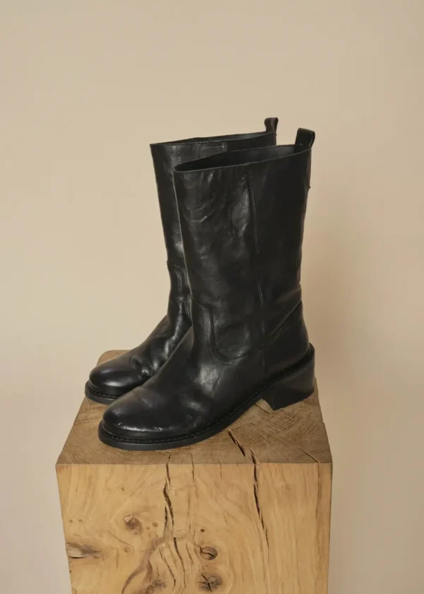 MELBOURNE MID LEATHER BOOT