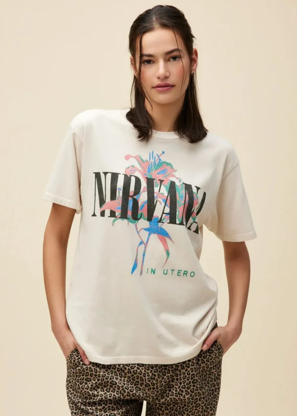 NIRVANA LILIES WEEKEND TEE